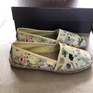 Gucci Floral Espadrilles